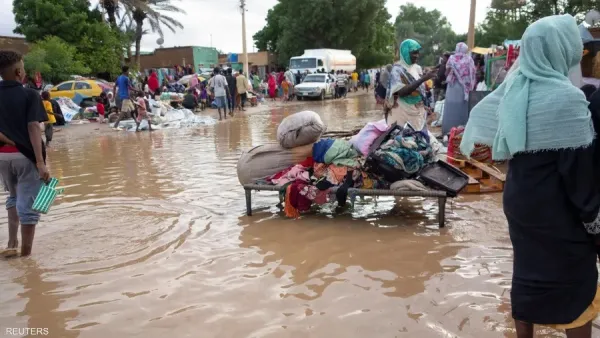 السودان - سيول وأمطار