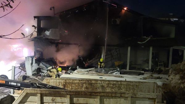 قصف منزل شمال إسرائيل