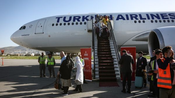 Turkish airline plane
