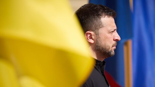 Ukraine's President Volodymyr Zelensky