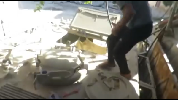 Israeli vehicle  captured by Hamas