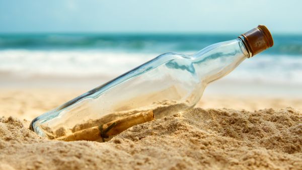 message in a bottle