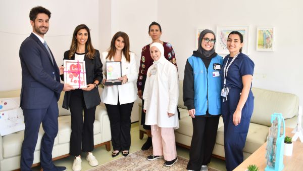 During the event. GIG Transforms Playroom at Bayt Abdullah Hospice into a Dedicated Child Life Room for Adolescents