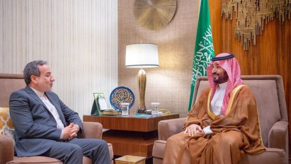 الأمير محمد بن سلمان يستقبل وزير الخارجية الإيراني عباس عراقجي