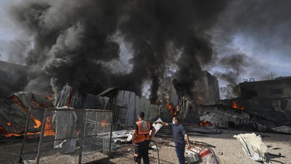 Israeli strikes on Jabalia 