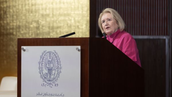 Ambassador Melanne Verveer, Executive Director of GIWPS. The Missing Piece in Peace: Inside Georgetown’s Powerful Forum for MENA Women