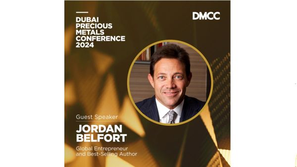 Globally renowned entrepreneur and best-selling author Jordan Belfort to deliver an exclusive speech at the Dubai Precious Metals Conference 2024 DMCC Welcomes Jordan Belfort As Guest Speaker At Dubai Precious Metals Conference 2024, Future Of Precious Metals Trade Report To Be Unveiled