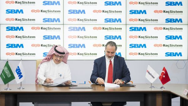 During the event. KoçSistem and SBM announce strategic partnership