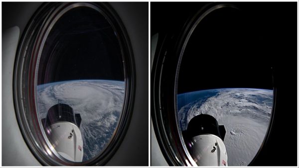 Hurricane Milton from space. (X/Matthew Dominick) Hurricane Milton from space. (X/Matthew Dominick)