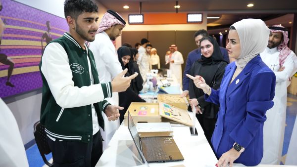 During the event. NBB Concludes the TechStride Educational Programme in Partnership with Fab Lab Bahrain