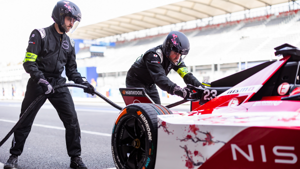 During the event. Nissan Formula E Team announces long-term partnership with Petromin Corporation