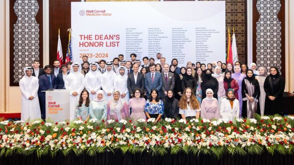 During the event. WCM-Q honors 67 students for outstanding academic achievement
