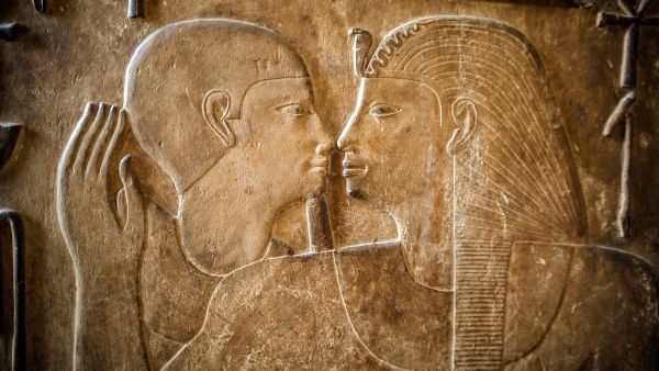 ancient Egyptian bas-relief