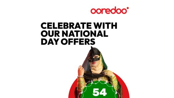 Celebrate Oman’s 54th National Day with Ooredoo and Get the Best of Both Worlds: Double Speed and 54 GB Social Data! Celebrate Oman’s 54th National Day with Ooredoo and Get the Best of Both Worlds: Double Speed and 54 GB Social Data!