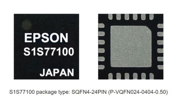 Epson Begins Volume Production of the S1S77100, the Company's First RF Transmitter IC