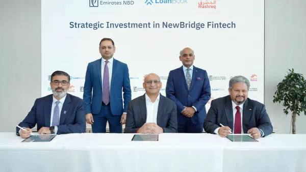 بنك الإمارات دبي الوطني وبنك المشرق يستثمران في منصة القروض المشتركة LoanBook