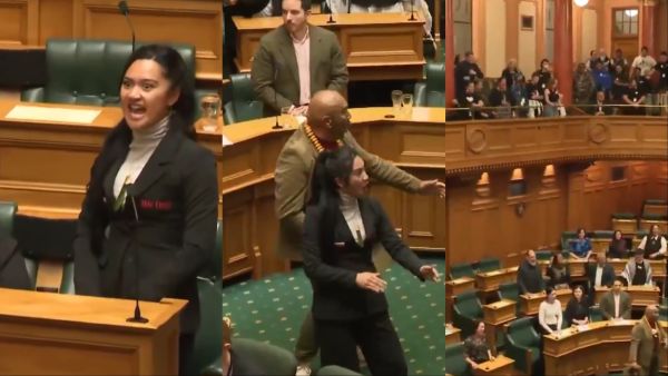 Haka protest dance shakes New Zealand parliament over indigenous rights dispute