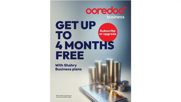 Shahry Business promo. Boost Your Business, Maximise Savings with Ooredoo’s Exclusive Shahry Business Promo
