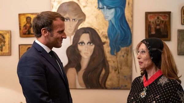 Emmanuel Macron Fairuz