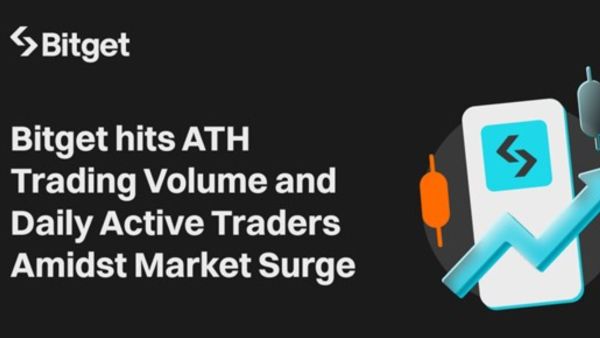 Bitget hits ATH Trading Volume and Daily Active Traders Amidst Market Surge