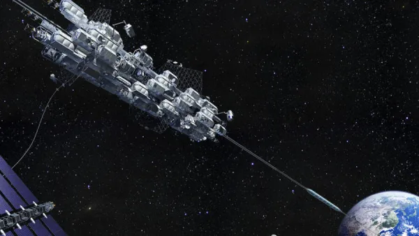 Travel to space via an elevator in 2050, made possible by Japan's Obayashi