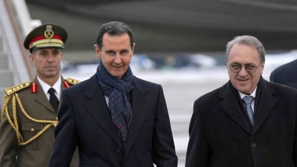 Bashar al-assad in Russia
