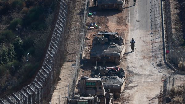 Israeli forces in Golan 
