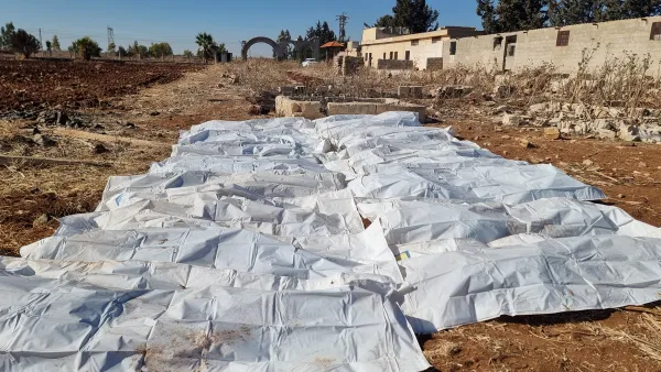 35 Corpses Found in a Mass Grave Associated with Assad's Daraa Intelligence