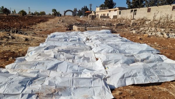 35 Corpses Found in a Mass Grave Associated with Assad's Daraa Intelligence