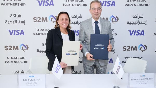 During the event. Visa partners with S2M to Launch Tap To Phone technology for SMEs in Iraq