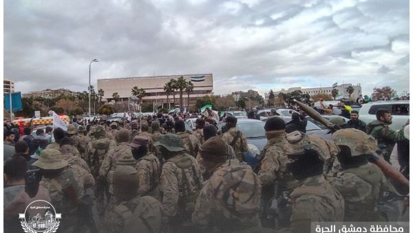 Damascus military parade highlights unity and security