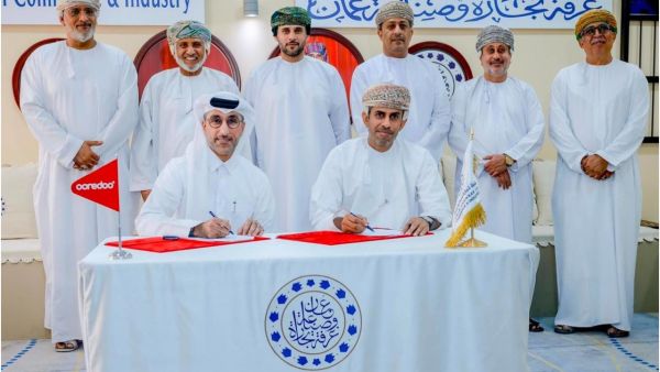 During the event. Ooredoo and Oman Chamber of Commerce Sign Landmark MoU to Drive Business Growth and SME Support