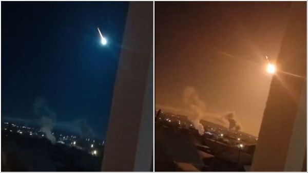Asteroid spotted entering Earth's atmosphere. (X) asteroid hitting Earth