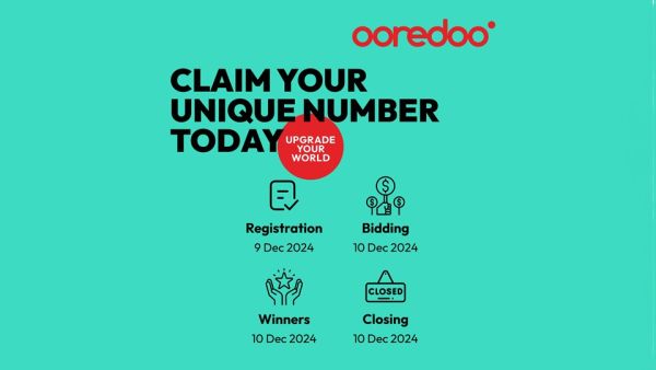 Flex Your Digits: Ooredoo’s Vanity Number Auction is Back Flex Your Digits: Ooredoo’s Vanity Number Auction is Back