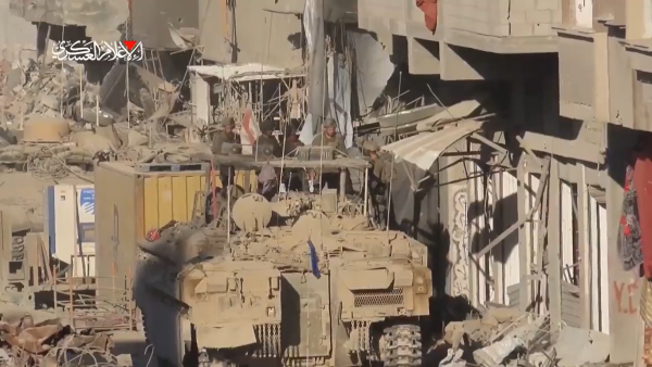 Gaza resistance operations target Israeli tanks and drones