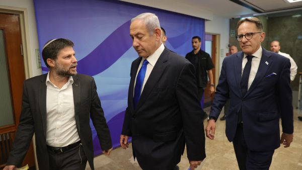 Smotrich and netanyahu 