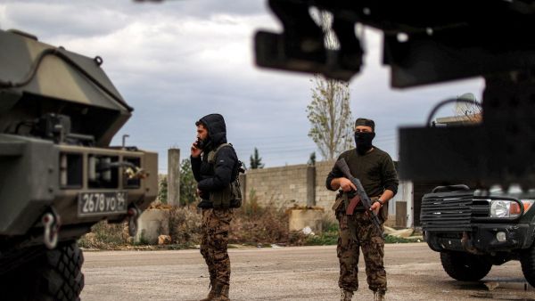 Syrian rebel fighters
