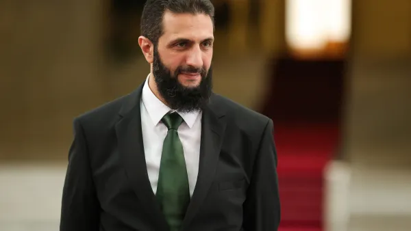 Syria's commander-in-chief Ahmed Al-Sharaa calls UAE president