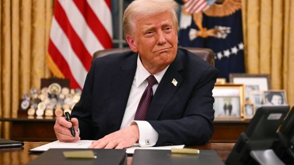 US President Donald Trump 