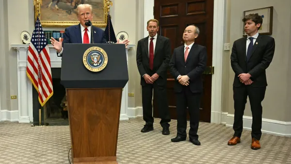 Trump announces major AI venture worth $500bn