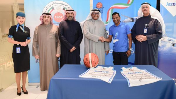 During the event. Jazeera Airways Supports Kuwait Basketball Association for the Third Season in a Row