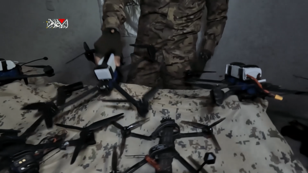 Al-Qassam Brigades releases footage of captured Israeli Drones