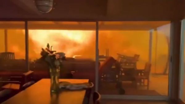 Palisades fire