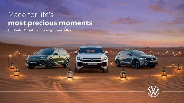 Drive Home a New Volkswagen This Ramadan with Exclusive Offers from Abu Dhabi and Al Ain