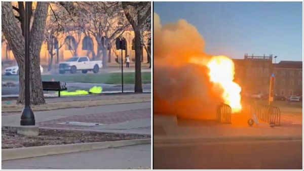 Substation explosion in Texas university causes power outage
