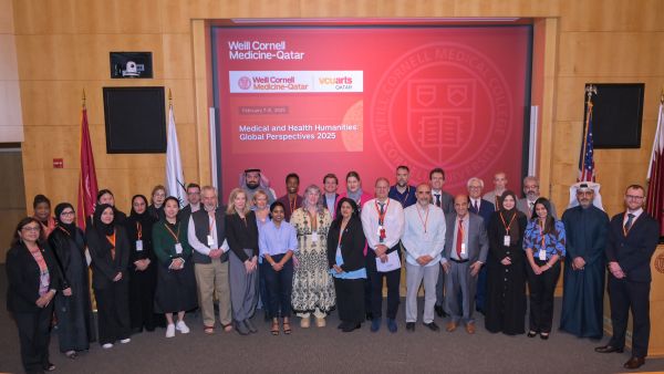During the event. WCM-Q and VCU-Q jointly host medical humanities conference