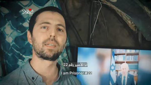 Israeli captive pleads for release in video released by Hamas