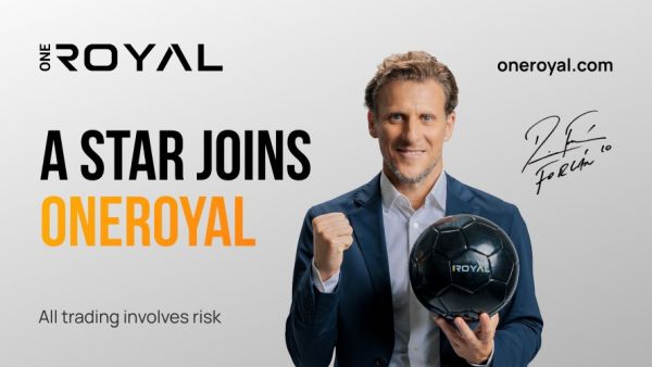 OneRoyal Announces World Cup Legend Diego Forlán as Brand Ambassador