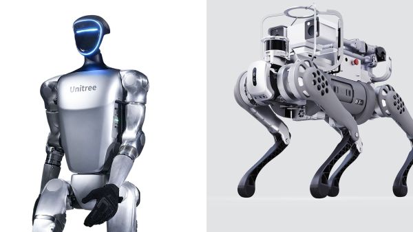 Humanoid robot and robotic dog make a stunning appearance at Shanghai Fashion Week