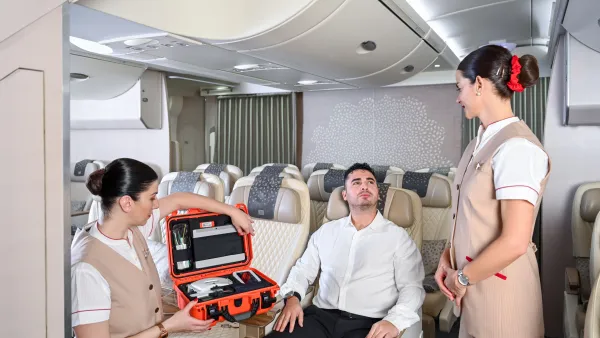  Saving Lives in the Skies: Emirates and Parsys design pioneering new telemedicine station for inflight customers